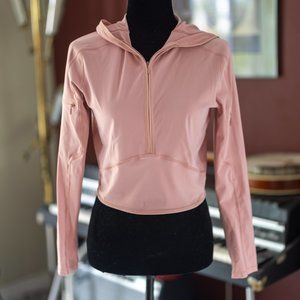 Lululemon Cropped Jacket - Size 6 - Light Pink